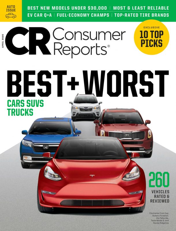 Consumer Reports 消费者报告杂志 2020年4月刊下载