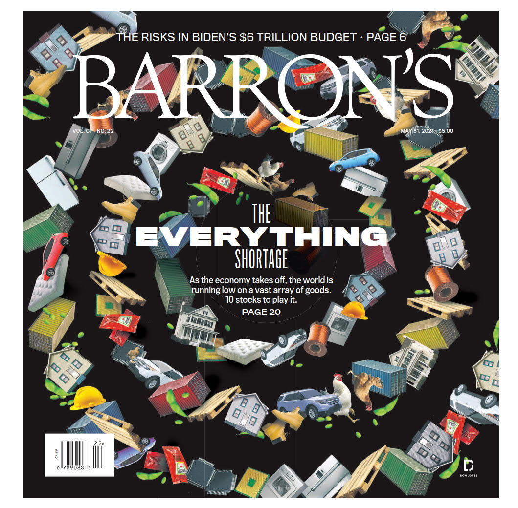 巴伦周刊杂志 Barron&#8217;s 20210531&#038;0607（MAY 31 &#038; JUN 07 2021）