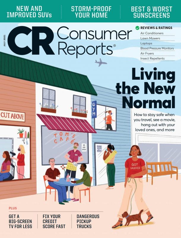 Consumer Reports 消费者报告杂志 2021年7月刊下载