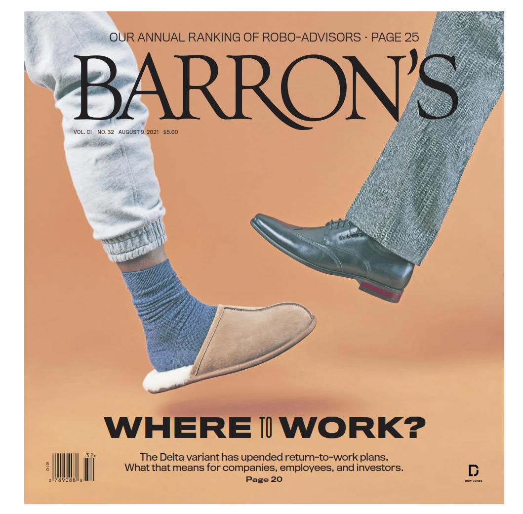 巴伦周刊杂志 Barron&#8217;s 20210809（AUG 09 2021）