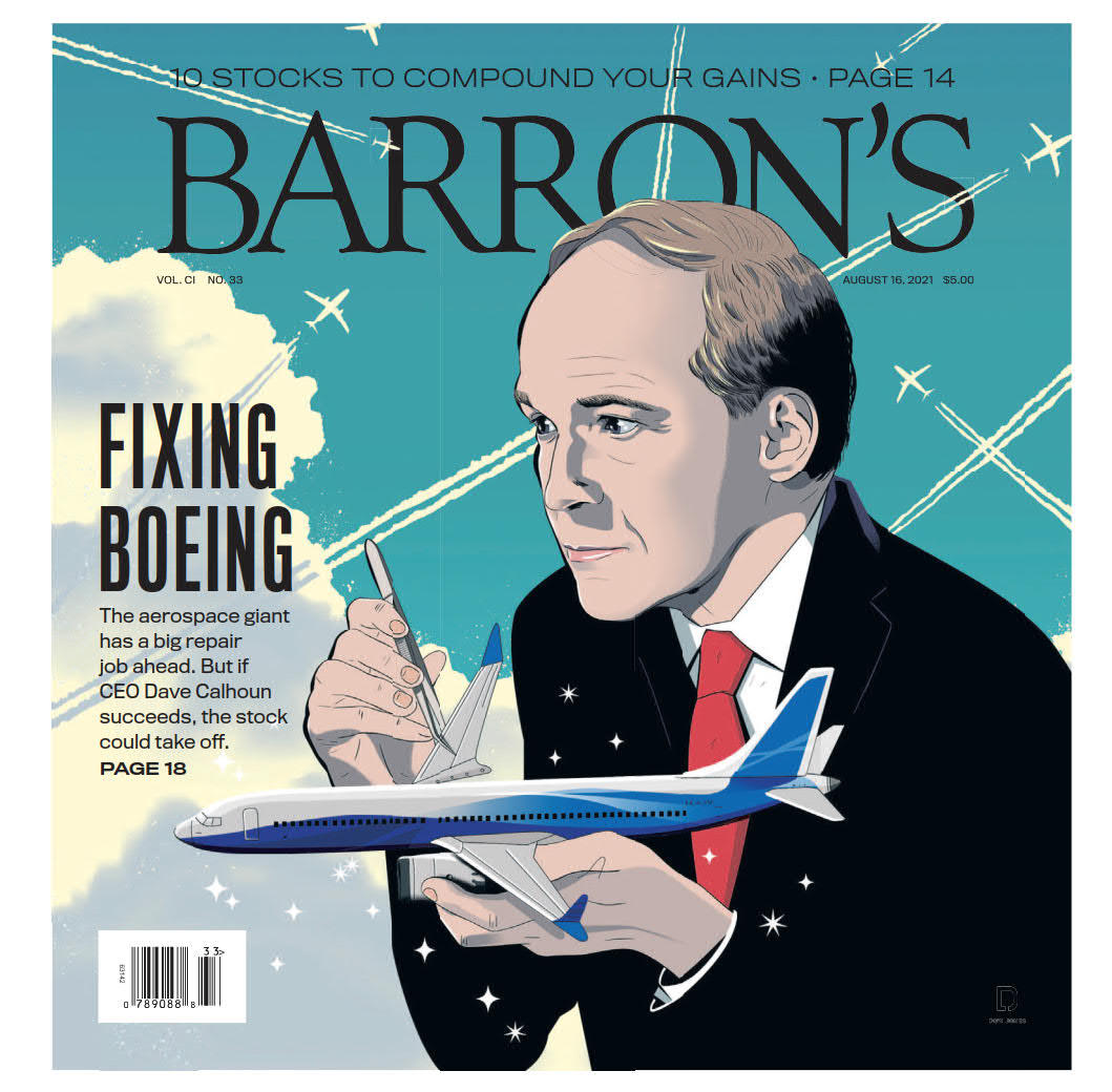 巴伦周刊杂志 Barron&#8217;s 20210816（AUG 16 2021）