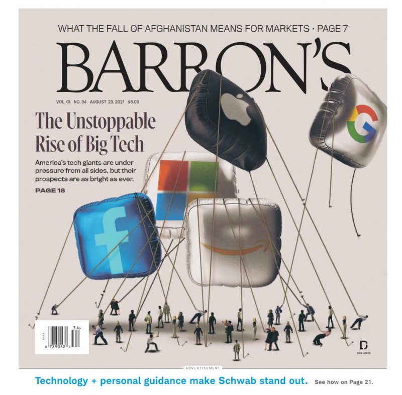 巴伦周刊杂志 Barron&#8217;s 20210823（AUG 23 2021）