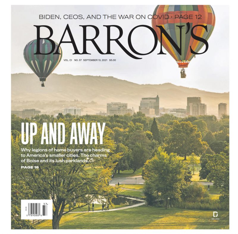 巴伦周刊杂志 Barron&#8217;s 20210913（SEPTEMBER 13 2021）