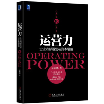 运营力：企业内部运营与资本增值(pdf+txt+epub+azw3+mobi电子书在线阅读下载)