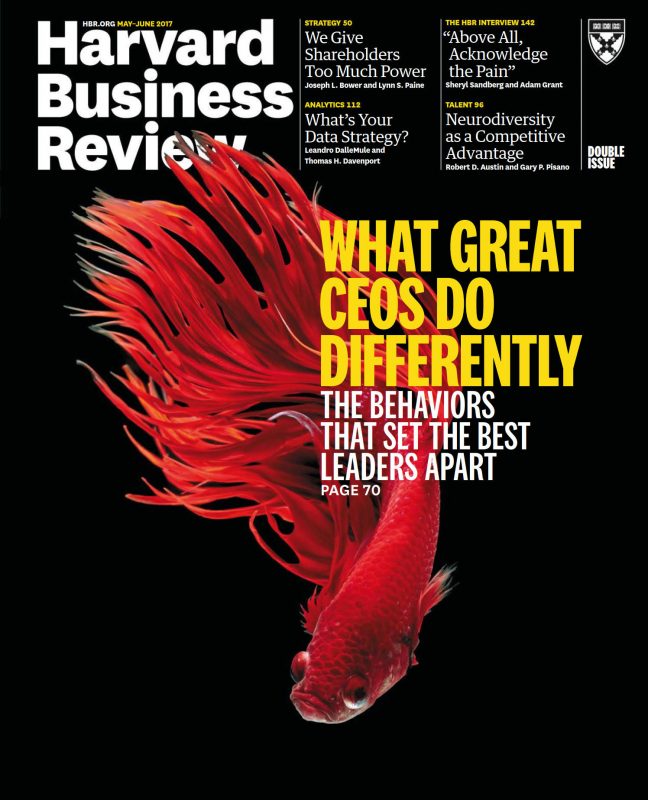 Harvard Business Review 哈佛商业评论  MAY&#038;JUNE 2017年5月&#038;6月刊