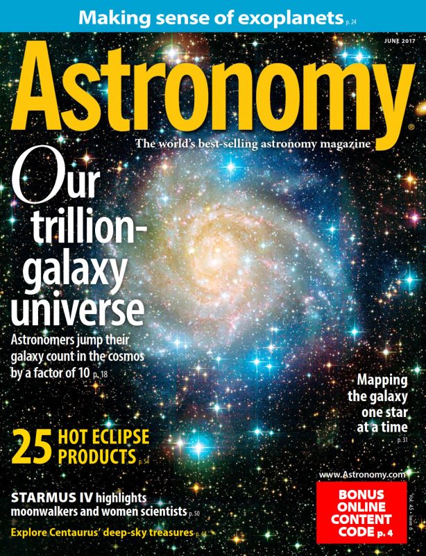 Astronomy 天文学杂志 JUNE 2017