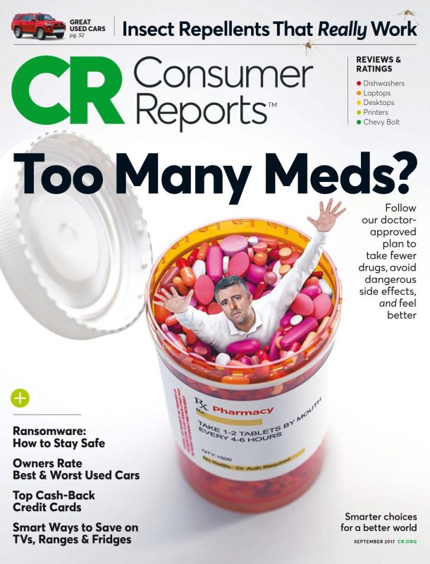 Consumer Reports 消费者报告杂志 2017年9月刊下载