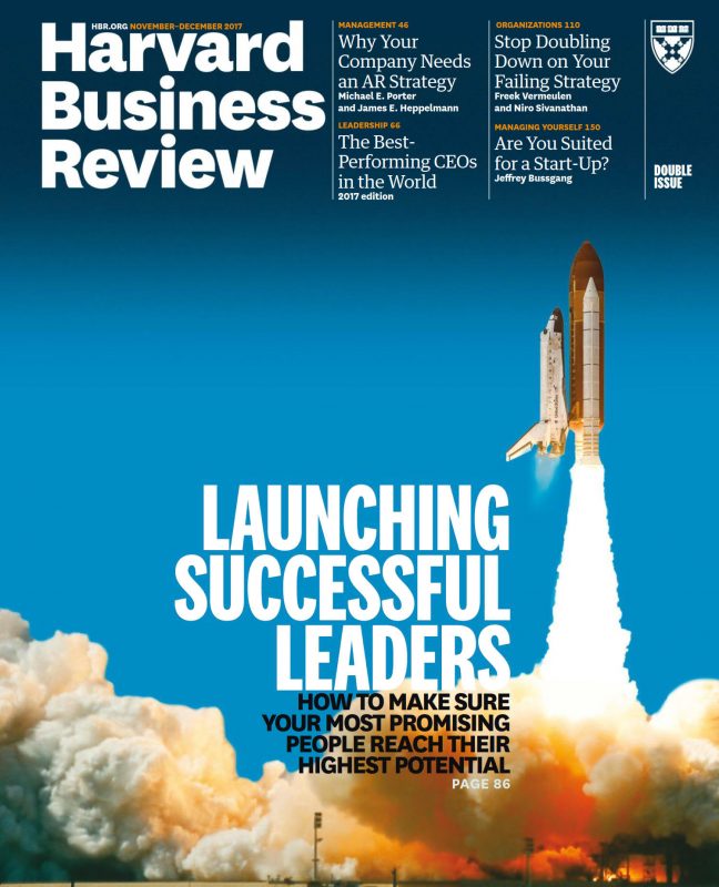 Harvard Business Review 哈佛商业评论  NOVEMBER&#038;DECEMBER 2017年11月&#038;12月刊