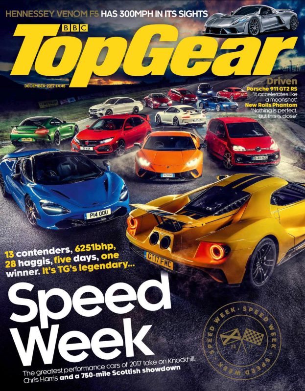 BBC Top Gear BBC疯狂汽车秀杂志 DECEMBER 2017年12月刊