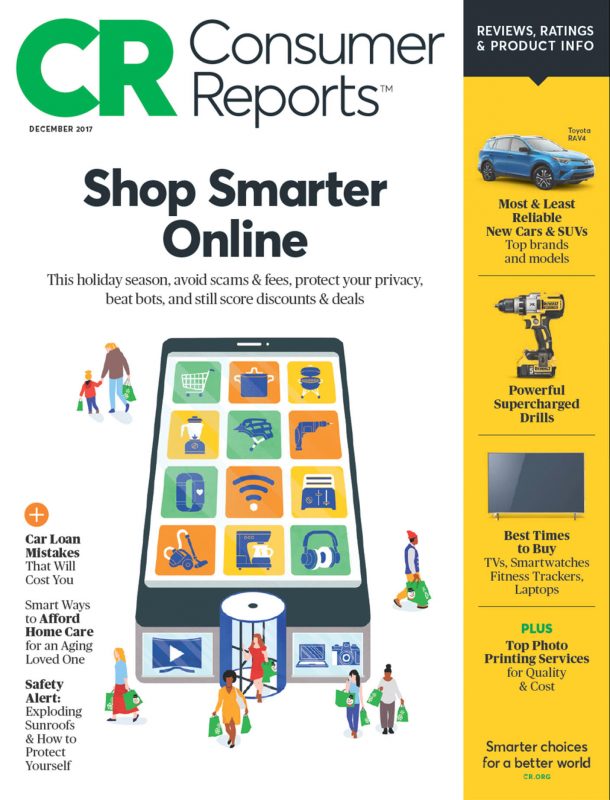 Consumer Reports 消费者报告杂志 2017年12月刊下载