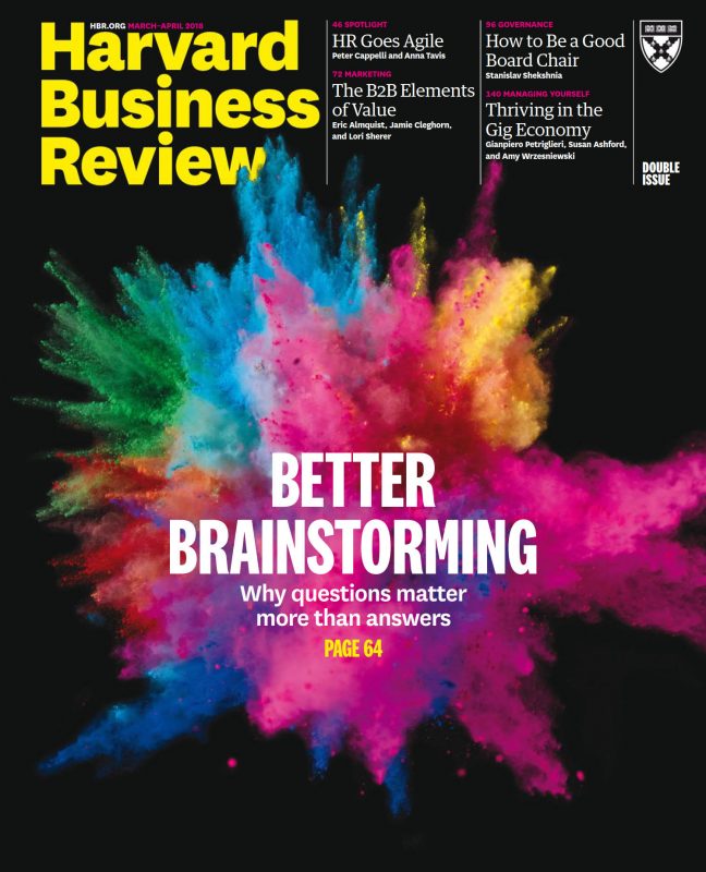 Harvard Business Review 哈佛商业评论  MARCH&APRIL 2018年3月&4月刊