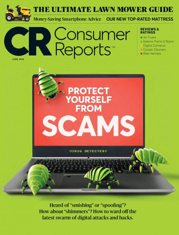 Consumer Reports 消费者报告杂志 2018年6月刊下载