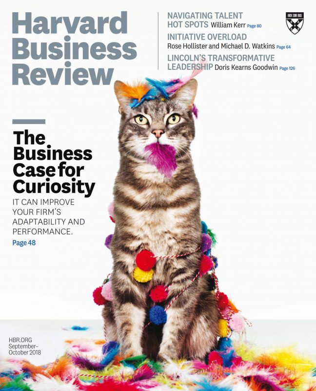 Harvard Business Review 哈佛商业评论 SEPTEMBER&#038;OCTOBER 2018年9月&#038;10月刊