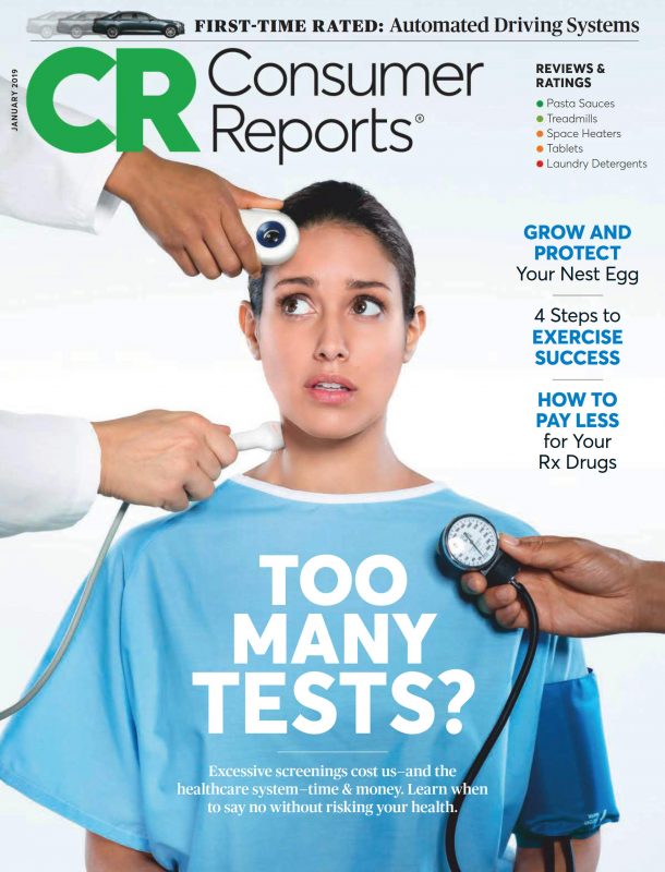 Consumer Reports 消费者报告杂志 2019年1月刊下载