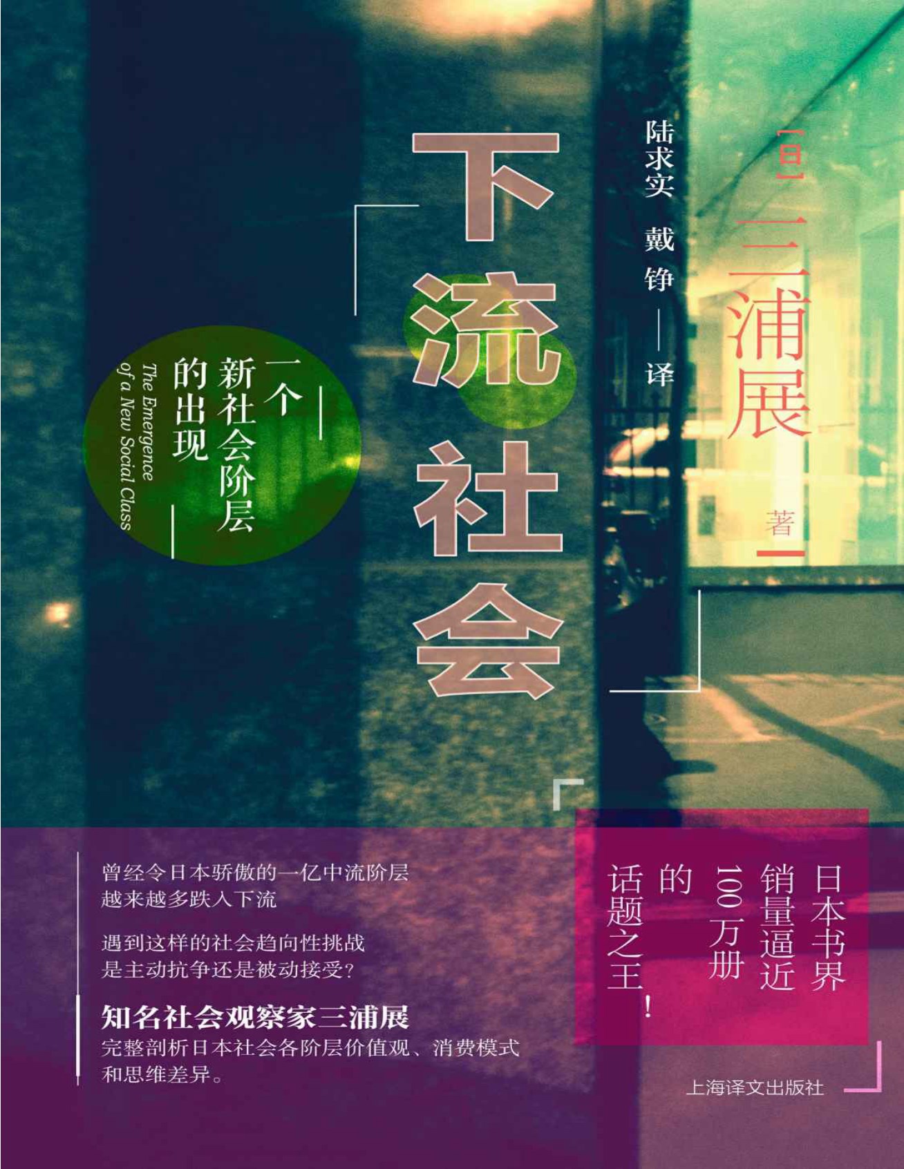 《下流社会：一个新社会阶层的出现》三浦展（Atsushi Miura）  PDF电子书 文字版 下载