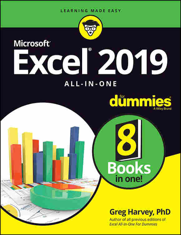 《Excel 2019 All-in-One For Dummies》（英文原版）Greg Harvey PDF电子书 文字版 下载