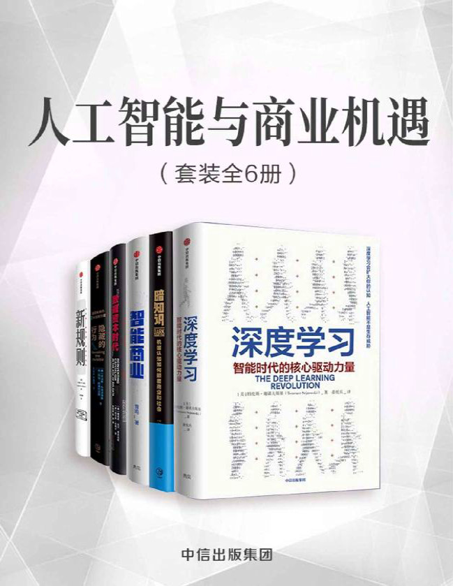 《人工智能与商业机遇（套装共6册）》特伦斯·谢诺夫斯基 & 王·舍恩伯格 & 托马斯·拉姆什 & 托马斯·科洛波洛斯 & 乔治·阿基利亚_文字版_pdf电子书下载