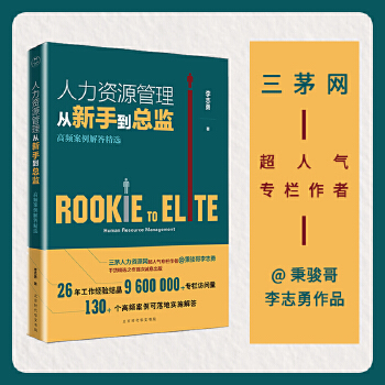 人力资源管理从新手到总监(pdf+txt+epub+azw3+mobi电子书在线阅读下载)