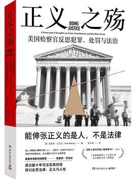 正义之殇 : 美国检察官反思犯罪、处罚与法治