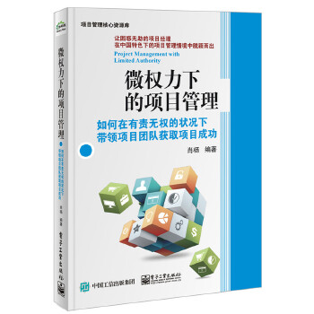 微权力下的项目管理:如何在有责无权的状况下带领项目团队获取项目成功(pdf+txt+epub+azw3+mobi电子书在线阅读下载)