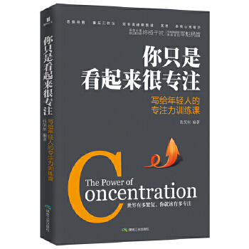 你只是看起来很专注：写给年轻人的专注力训练课(pdf+txt+epub+azw3+mobi电子书在线阅读下载)