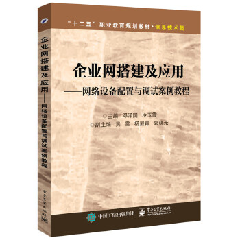 企业网搭建及应用(pdf+txt+epub+azw3+mobi电子书在线阅读下载)