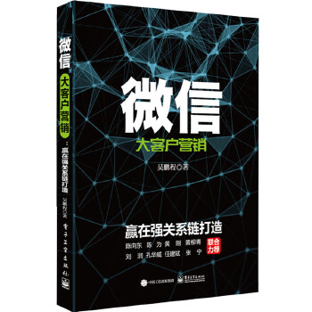 微信大客户营销：赢在强关系链打造(pdf+txt+epub+azw3+mobi电子书在线阅读下载)