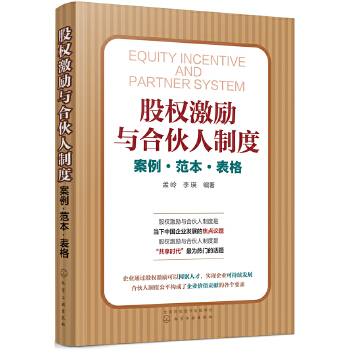 股权激励与合伙人制度——案例·范本·表格(pdf+txt+epub+azw3+mobi电子书在线阅读下载)