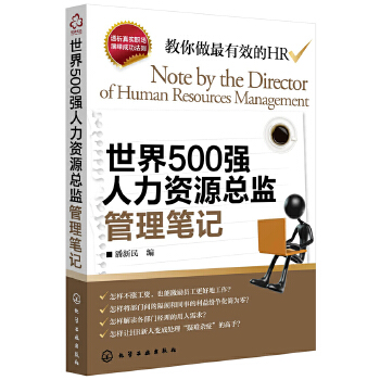 世界500强人力资源总监管理笔记(pdf+txt+epub+azw3+mobi电子书在线阅读下载)