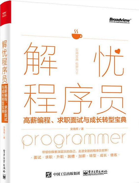 《解忧程序员：高薪编程、求职面试与成长转型宝典》安晓辉 pdf电子书