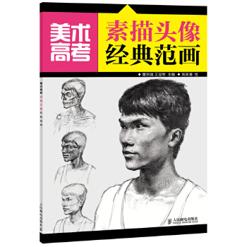 美术高考素描头像经典范画(pdf+txt+epub+azw3+mobi电子书在线阅读下载)