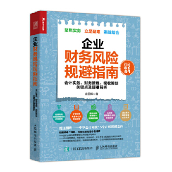 企业财务风险规避指南-会计实务-财务管理-税收筹划关键点及疑难解析(pdf+txt+epub+azw3+mobi电子书在线阅读下载)