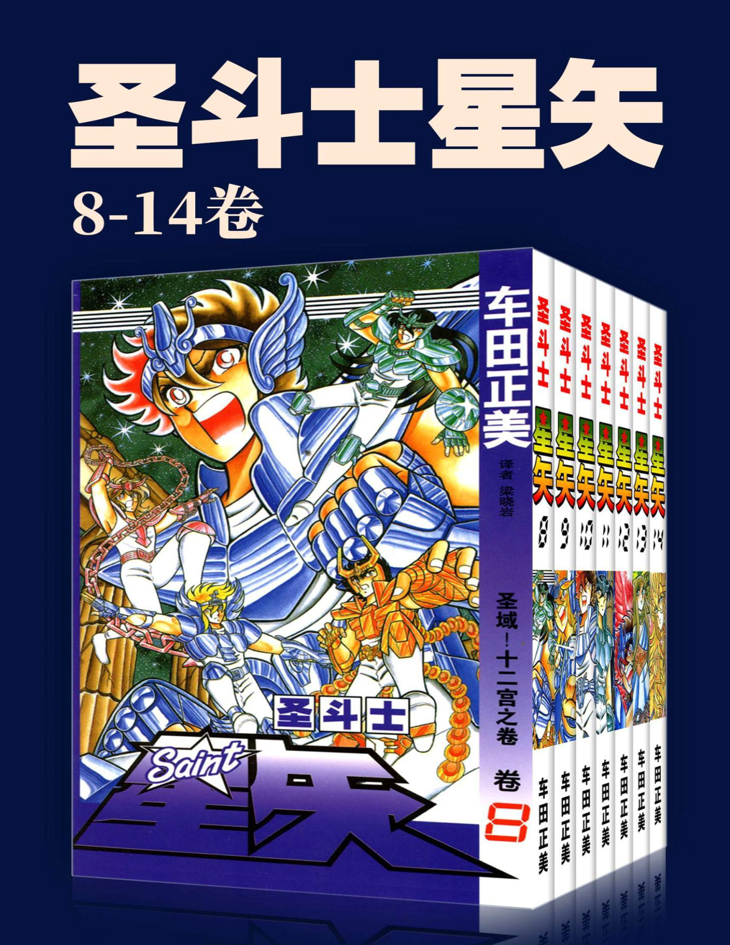 《圣斗士星矢(第2部8-14卷)》车田正美_文字版_pdf电子书下载