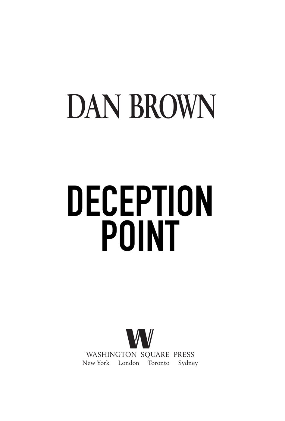 Deception Point