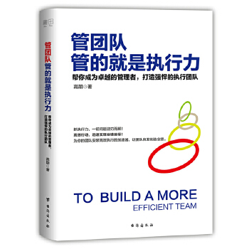 管团队，管的就是执行力(pdf+txt+epub+azw3+mobi电子书在线阅读下载)